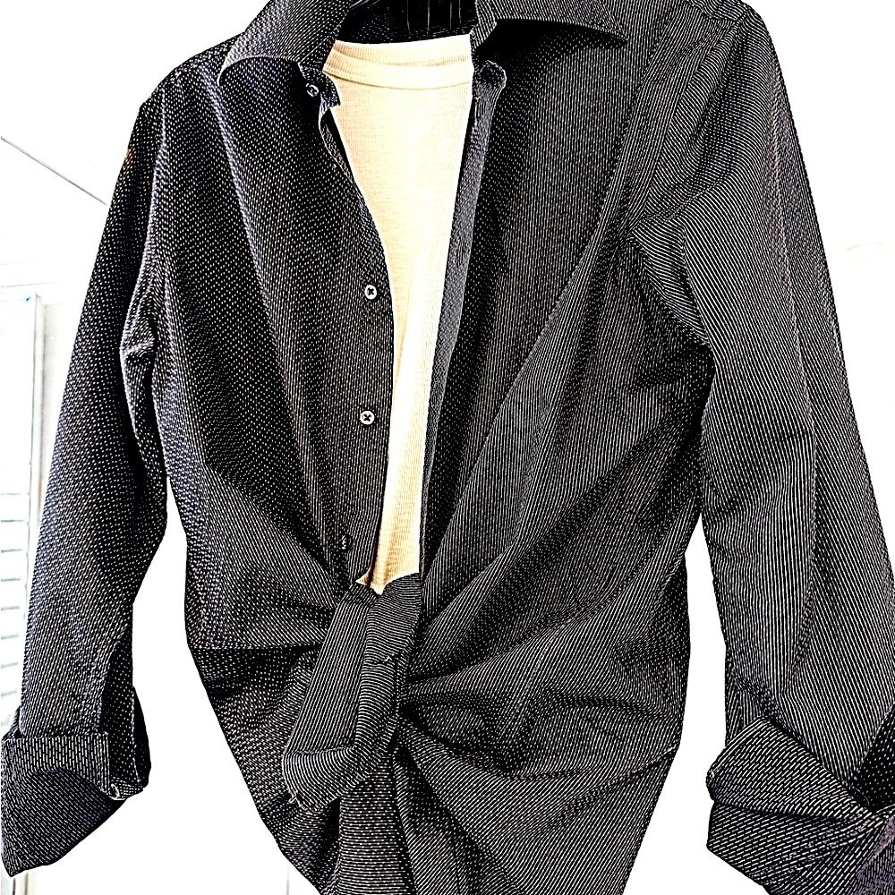 shirt-jacket with white CC Logo - Picture 4 of 8